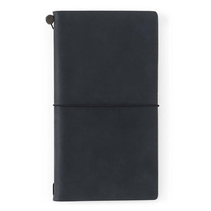 Authentic Traveler's Notebook Black Regular Size leather cover by Traveler's Company Japan