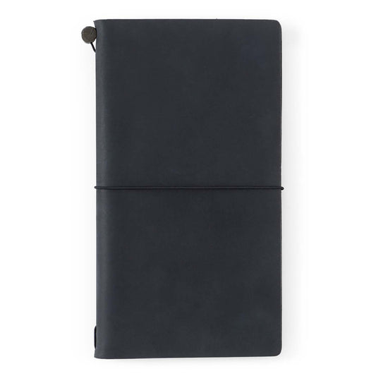 Authentic Traveler's Notebook Black Regular Size leather cover by Traveler's Company Japan